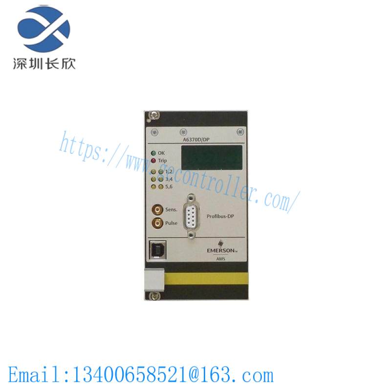 EMERSON A6370D Overspeed Protection Monitor