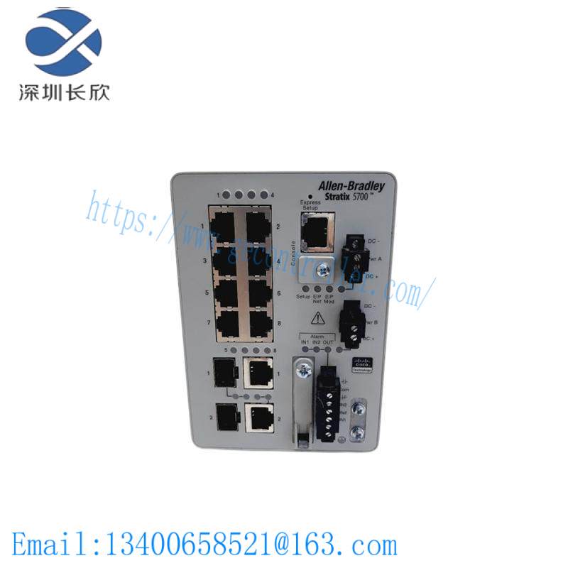 AB 1783-BMS10CGP 8 FAST ETHERNET PORTS