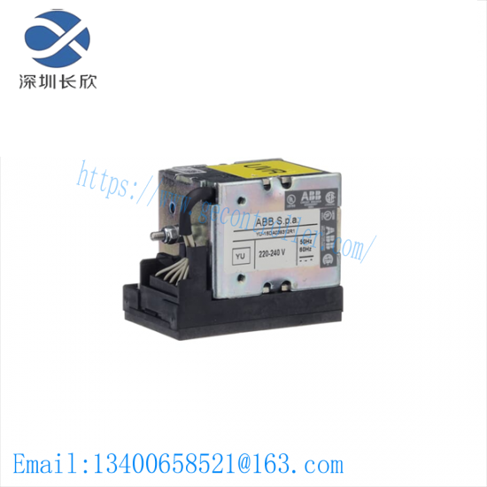 ABB 1SDA038312R1 UNDERVOLTAGE RELEASE SUPPLY VOLTAGE