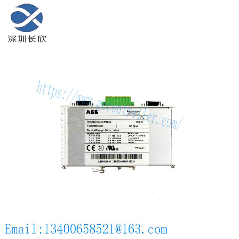 ABB 3BDZ000398R1 RLM01 PROFIBUS Redundancy Link Module