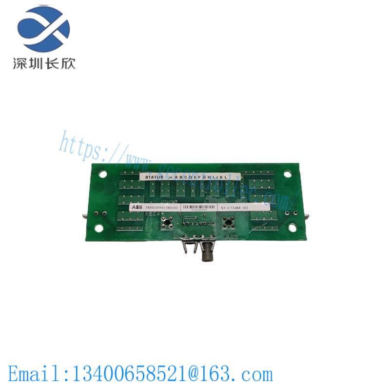 ABB 3BHE009017R0102 XV C724BE Vlscd-board