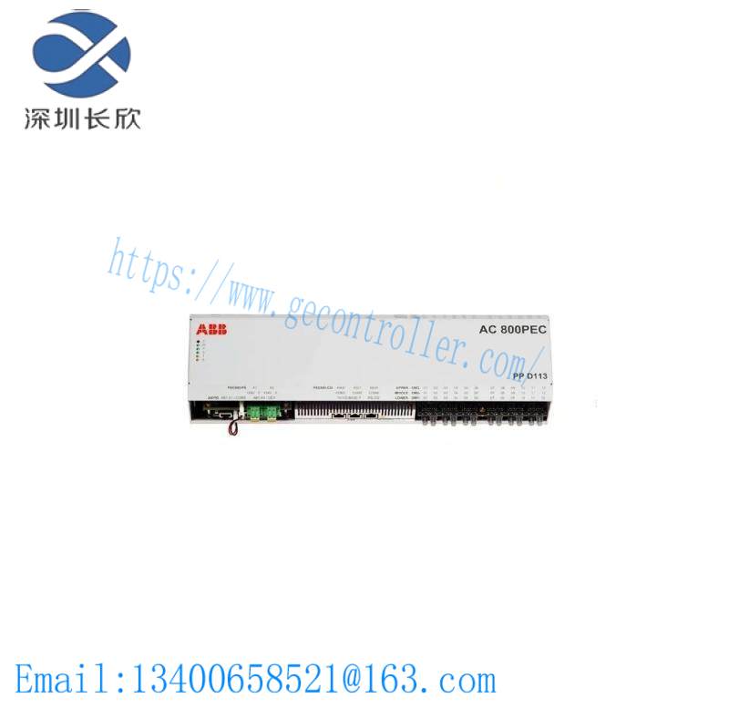 ABB 3BHE023784R2530 PP D113 B01-25-111000 controller