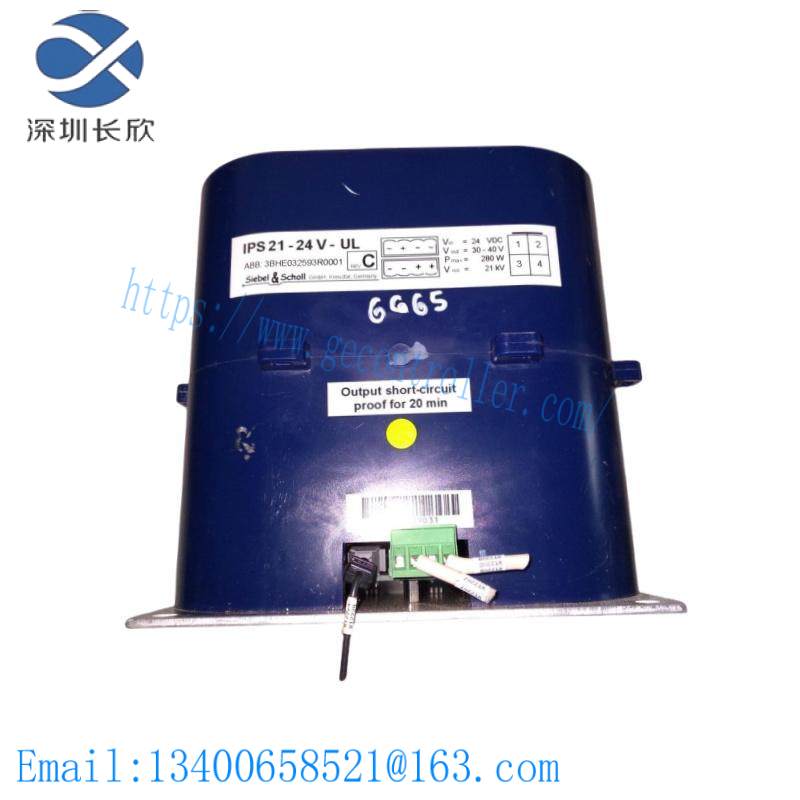 ABB 3BHE032593R0001 ISOLATED POWER SUPPLY