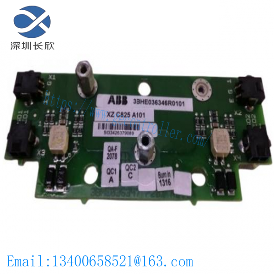 ABB 3BHE036346R0101 XZ C825 A101 Card