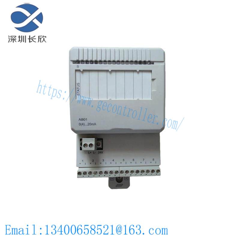 ABB 3BSE020512R1 AI801 Analog Input unit 8 ch