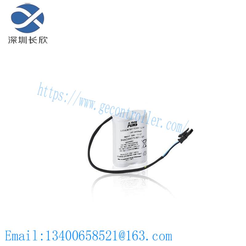 ABB 3HAC044075-001 SMB Battery for ABB Robot CPU