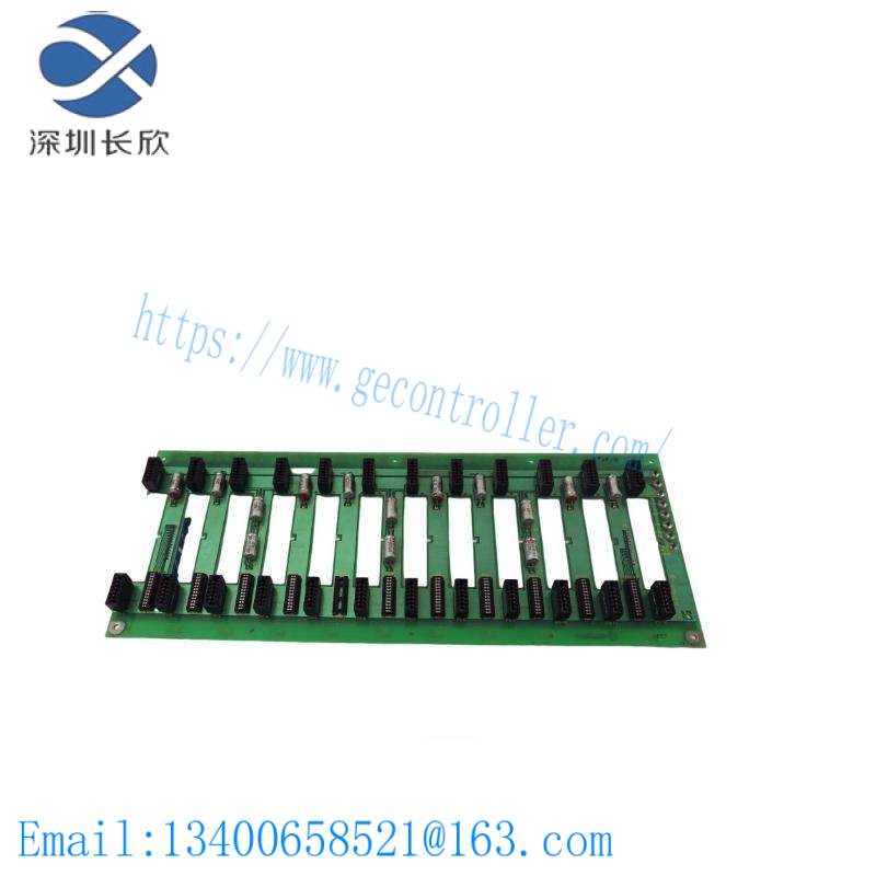 ABB 6632003A1 Slot Printed Circuit Board Backplane