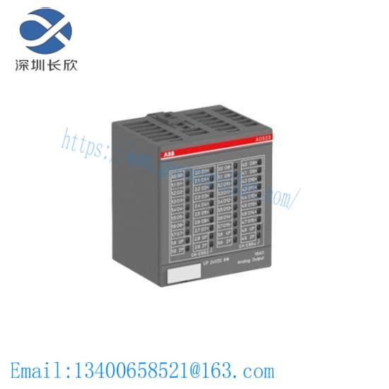 ABB AO523 1SAP250200R0001 Analog Output Module