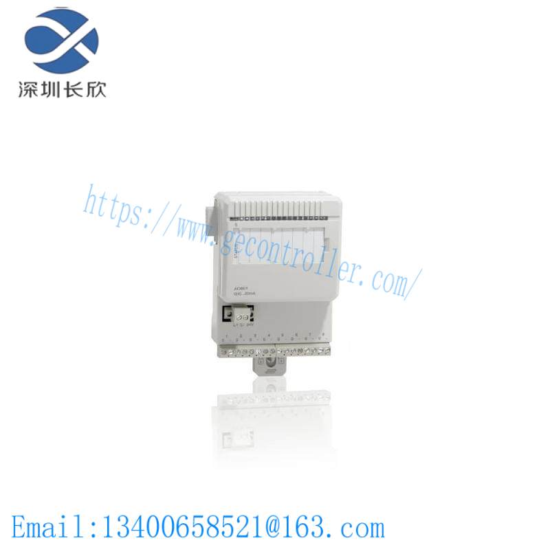 ABB AO801 3BSE020514R1 AO801 Analog output 8 ch