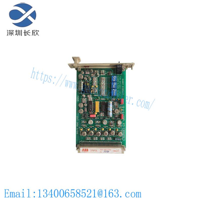 ABB CMA35 GVT3605799 Short Circuit Card