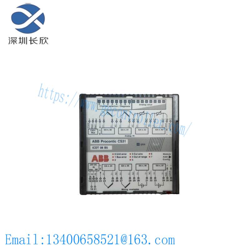 ABB CS31 ICDT08B5 GJR5251600R0101 Anolog Input Module