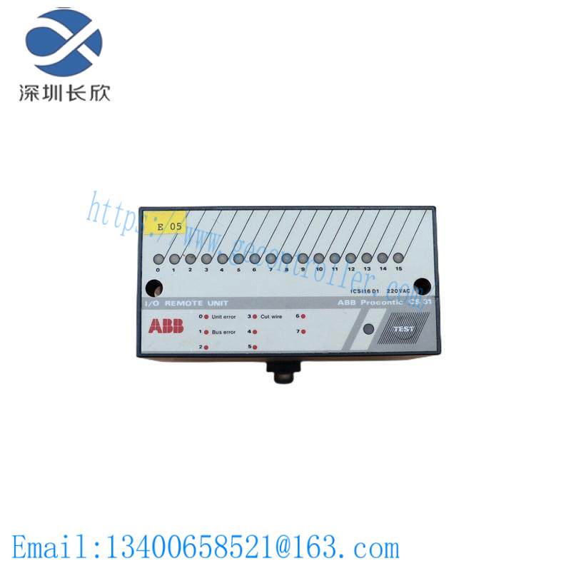 ABB ICSI16D1 I/O REMOTE UNIT PROCONTIC