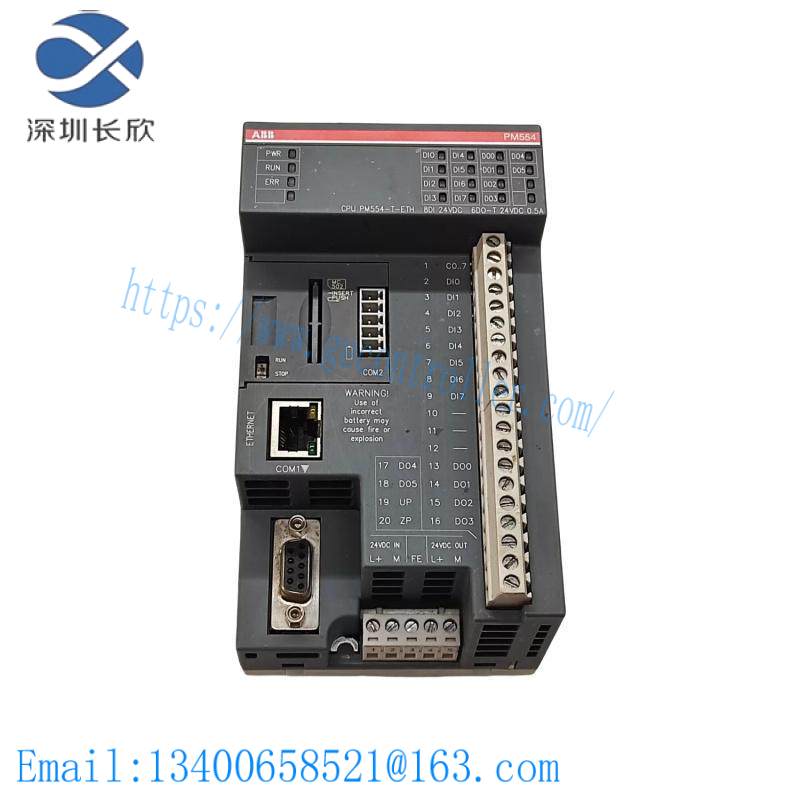 ABB PM554-T-ETH A0 PLC Automation CPU