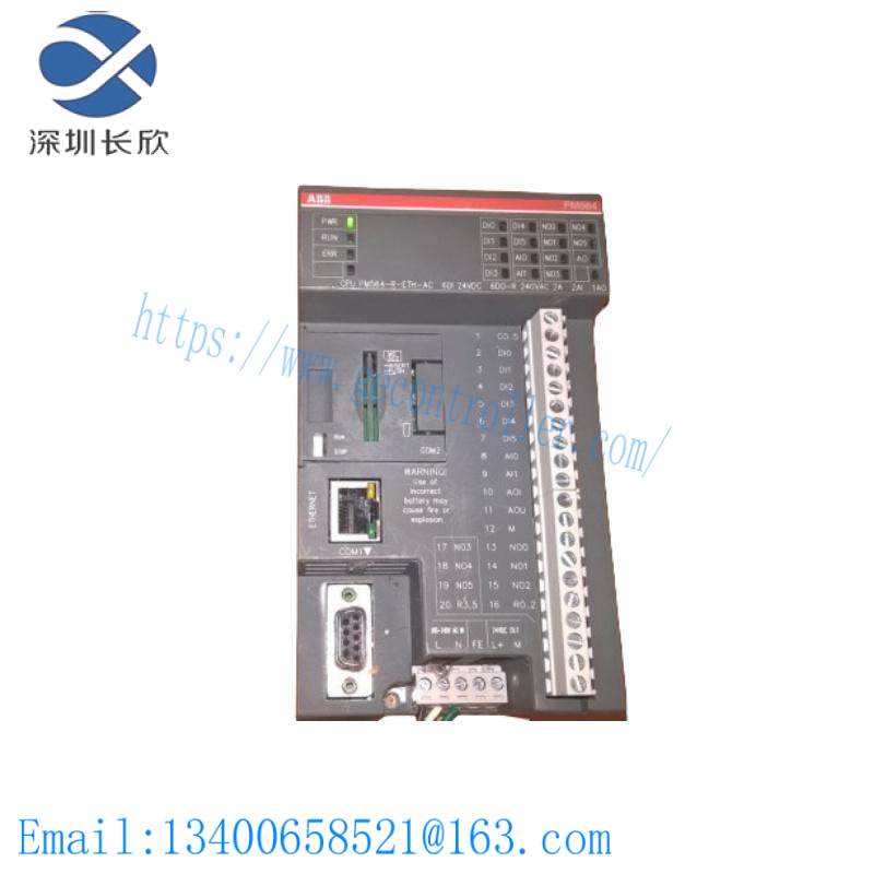 ABB PM564-R-ETH A0 PLC Central Processing Unit