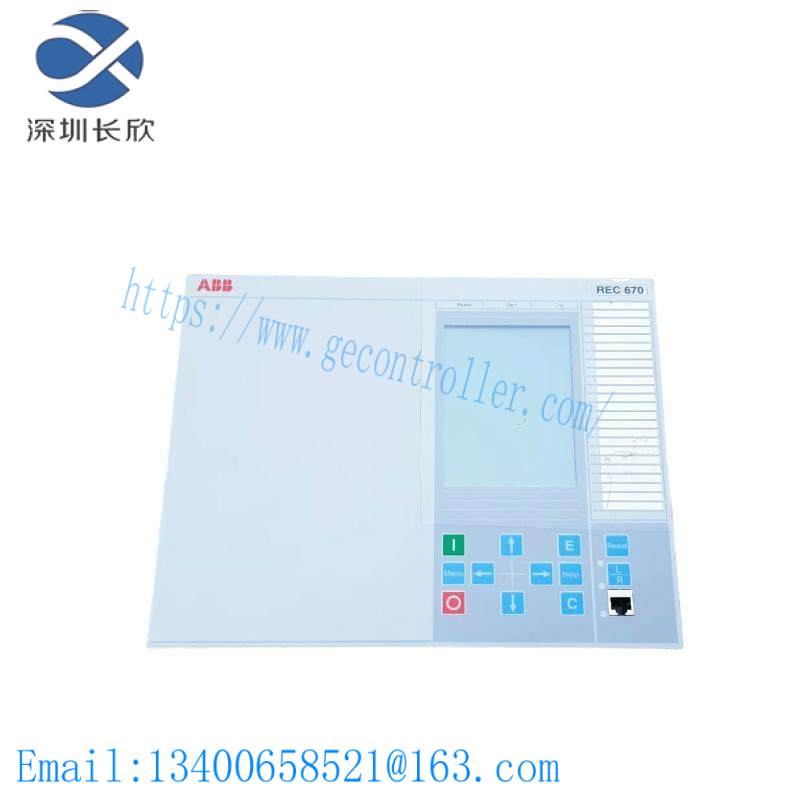 ABB REC670 1MRK000008-NB Rec670 Bay Control Display