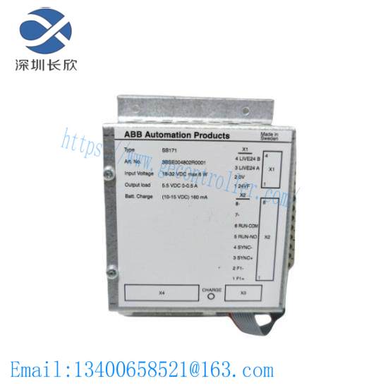 ABB SB171 3BSE004802R0001Power Supply