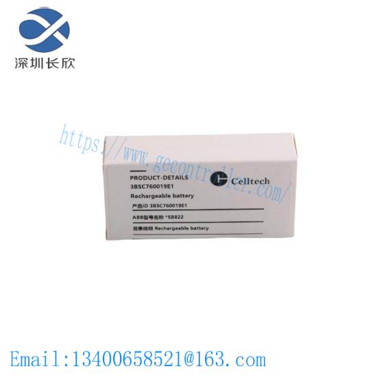 ABB SB822 3BSC760019E1 Rechargeable Lithium-Ion Battery