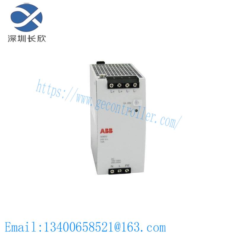 ABB SD833 800xA Series Power Supply
