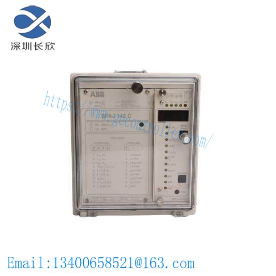 ABB SPAJ142C RS611006-AA Overcurrent and earth-fault relay