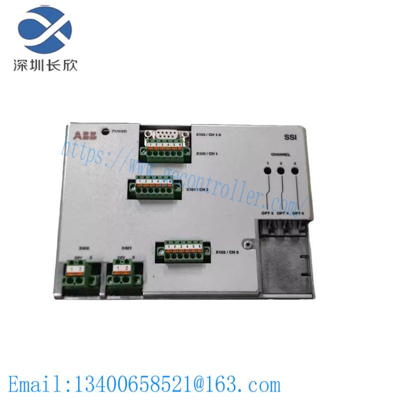 ABB XF D213 A 3BHE028122R0001 SSI Speed Sensor Interface