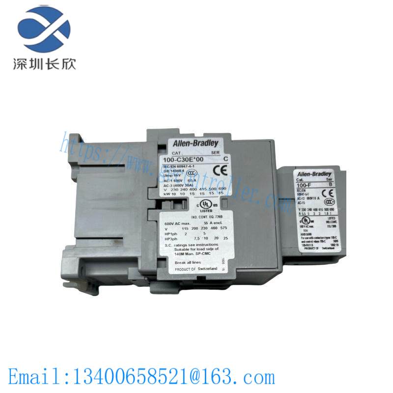 Allen Bradley 100-C30E*00 CONTACTOR RELAY