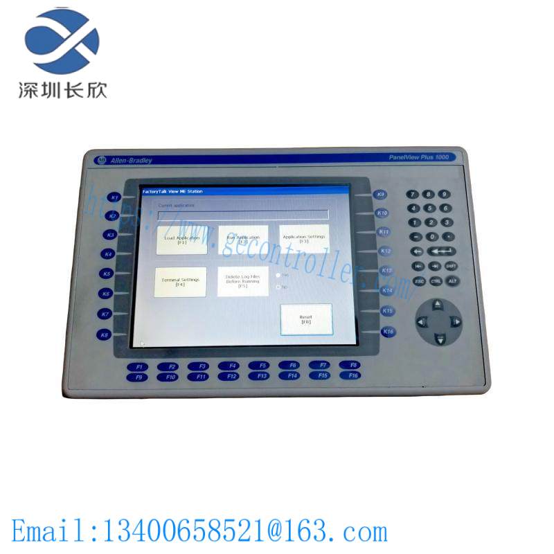 Allen Bradley 2711P-RDB10C/B Display module