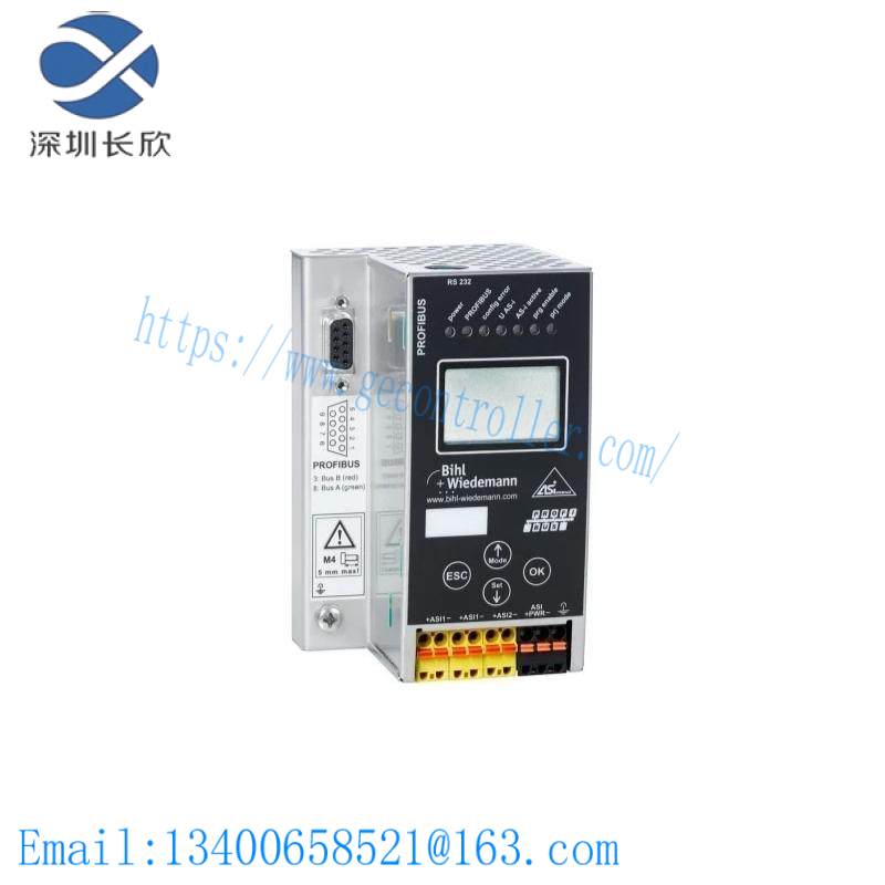 B+W BWU1569 AS-i 3.0 PROFIBUS Gateway in Stainless Steel, 2 masters