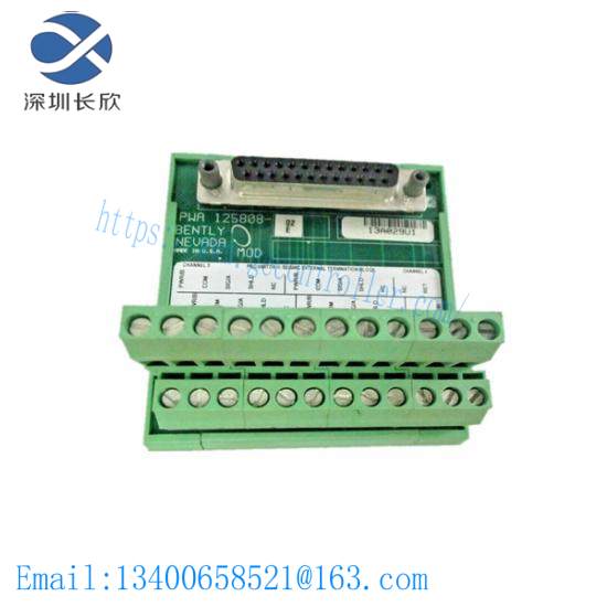 BENTLY NEVADA 125808-02A Terminal Block Board