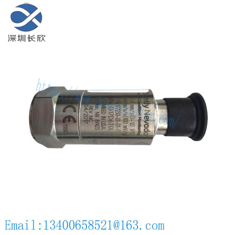 BENTLY NEVADA 177230-00-01-05 Seismic Transmitter