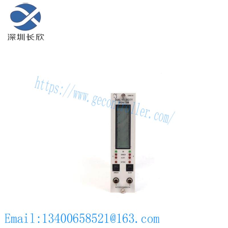 Bently Nevada 3300/55 Dual Velocity Monitor