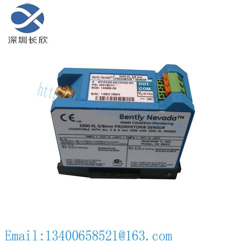BENTLY NEVADA 330180-X2-05 MOD: 181634-02 Proximity Sensor