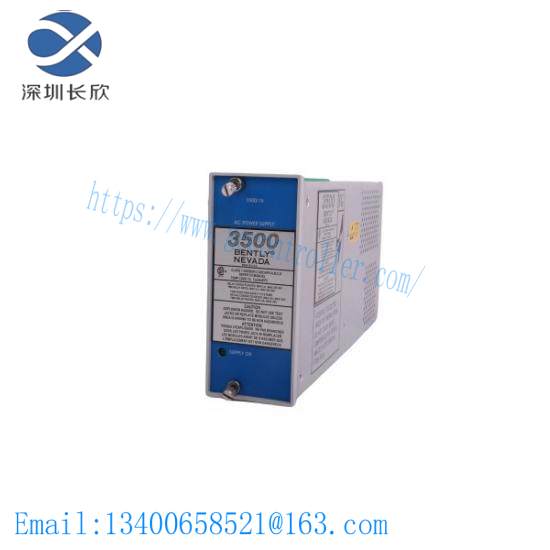 Bently Nevada 3500/15 129486-01  AC Power Supply Module