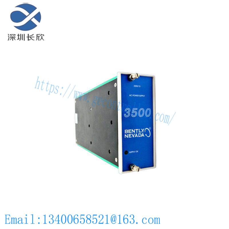 Bently Nevada 3500/15 AC 127610-01 AC Power Supply Module