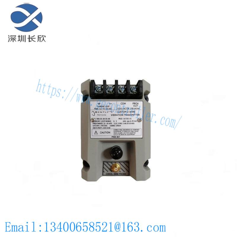 Bently Nevada 990-10-XX-01-05 MOD:285169-01 VIBRATION TRANSMITTER