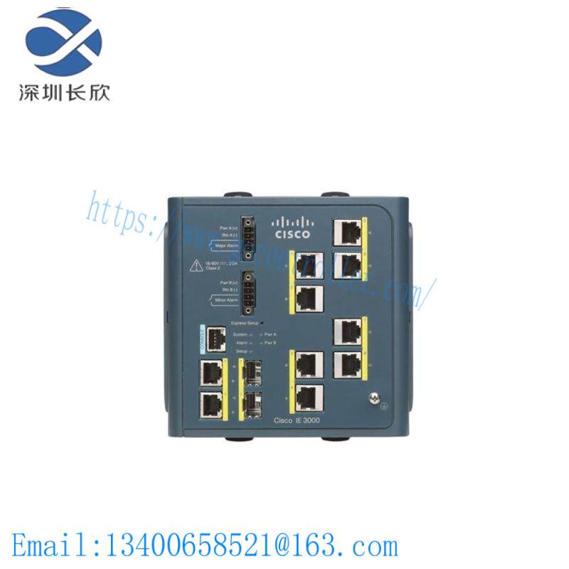 CISCO IE-3000-8TC INDUSTRIAL ETHERNET SWITCH