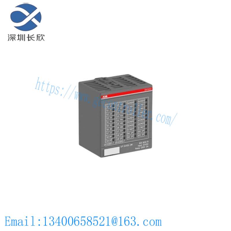 ABB DX522 1SAP245200R0001 Digital input/output module.