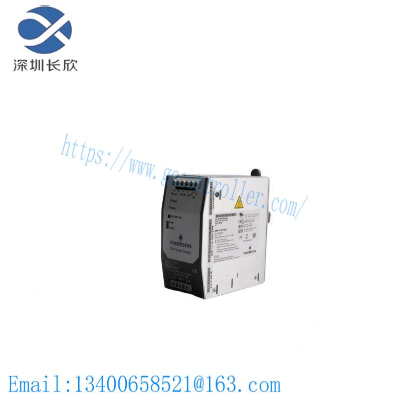 EMERSON 1X01046H01L Power supply module