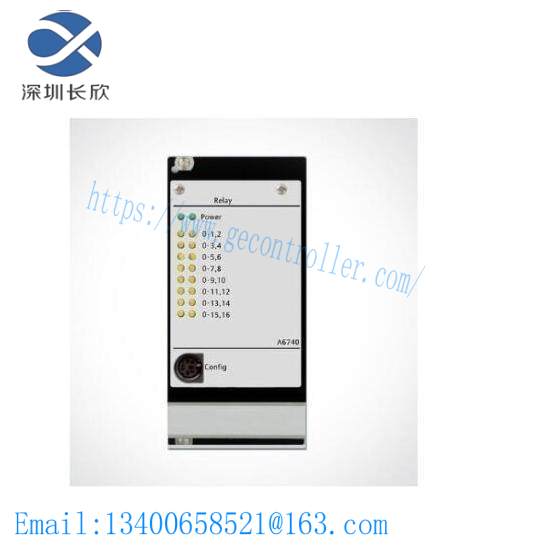 Emerson A6740/10 16-Channel Output Relay Module