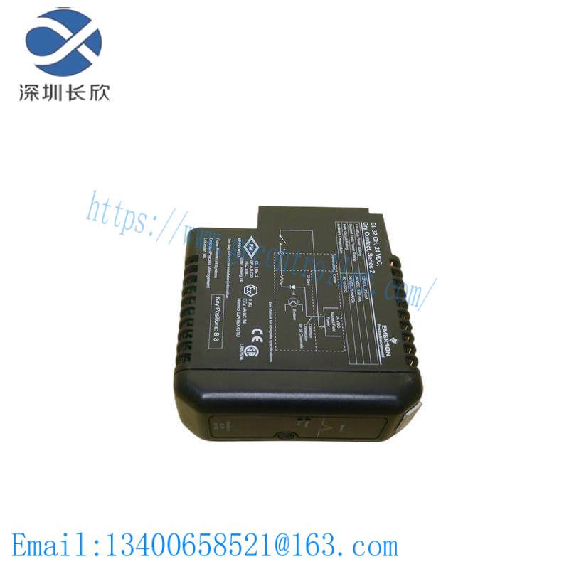 Emerson KJ3203X1-BA1 12P3270X042 Dry Contact Card