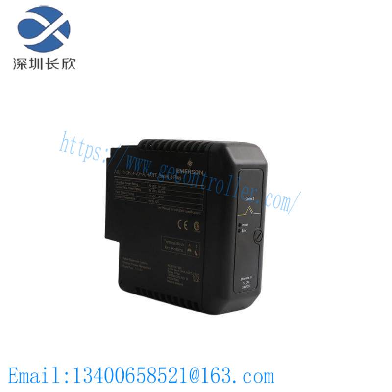 EMERSON KJ3204X1-BA1 12P3275X032 Series 2 Card