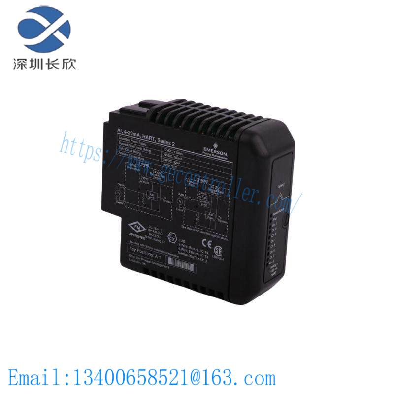 Emerson KJ3223X1-BA1 12P2871X012 ANALOG MODULE