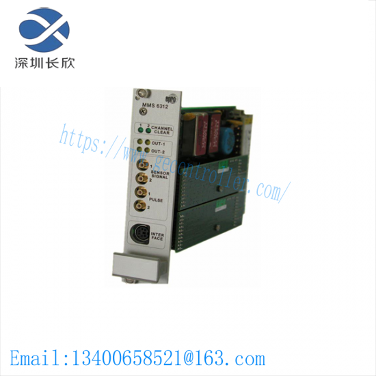 EMERSON MMS6312 Monitoring module