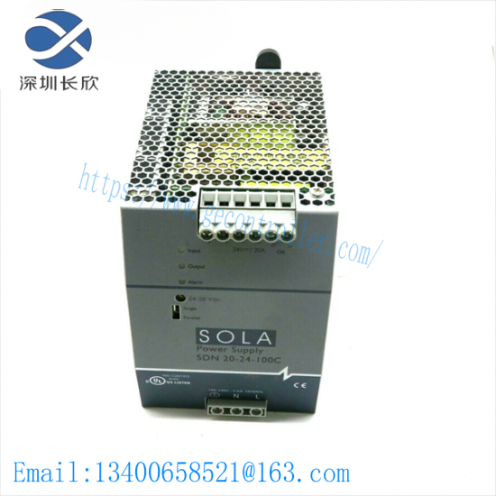 EMERSON SDN 20-24-100C Input Nominal AC Voltage