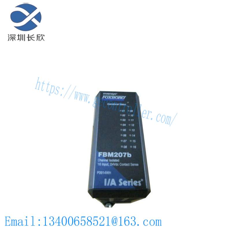 FOXBORO FBM207B Channel Isolated 16 Input Module