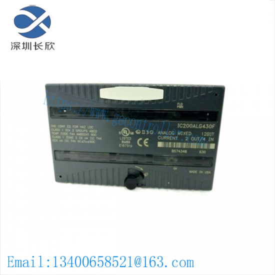 GE FANUC IC200ALG430F analog mixed module