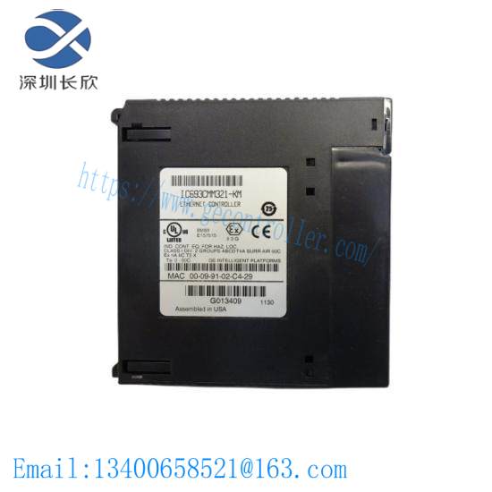 GE Fanuc IC693CMM321-KM Series 90-30 Ethernet Interface module