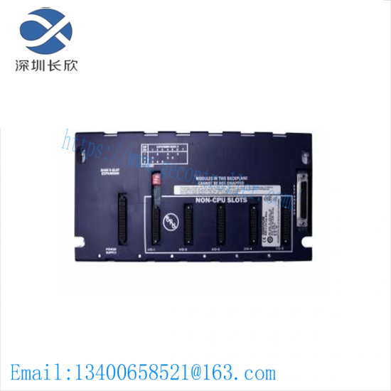 GE FANUC IC694CHS398 5-Slot Serial Expansion Backplane