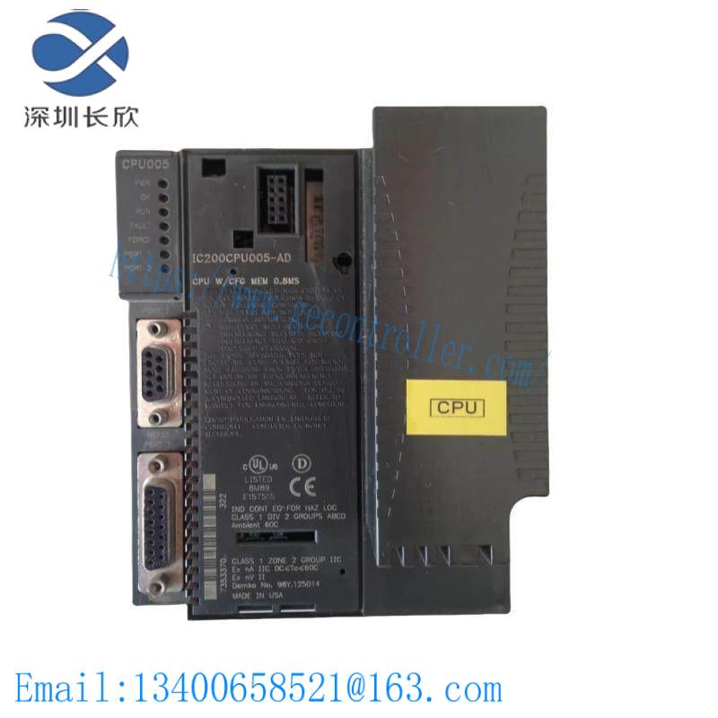 GE IC200CPU005 CPU module