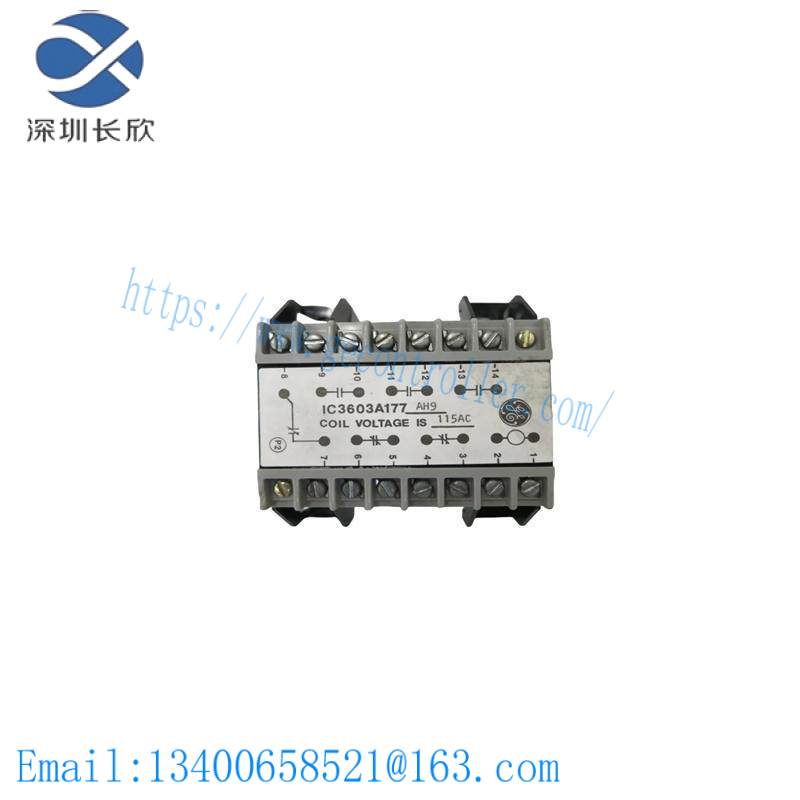 GE IC3603A177 RELAY MODULE