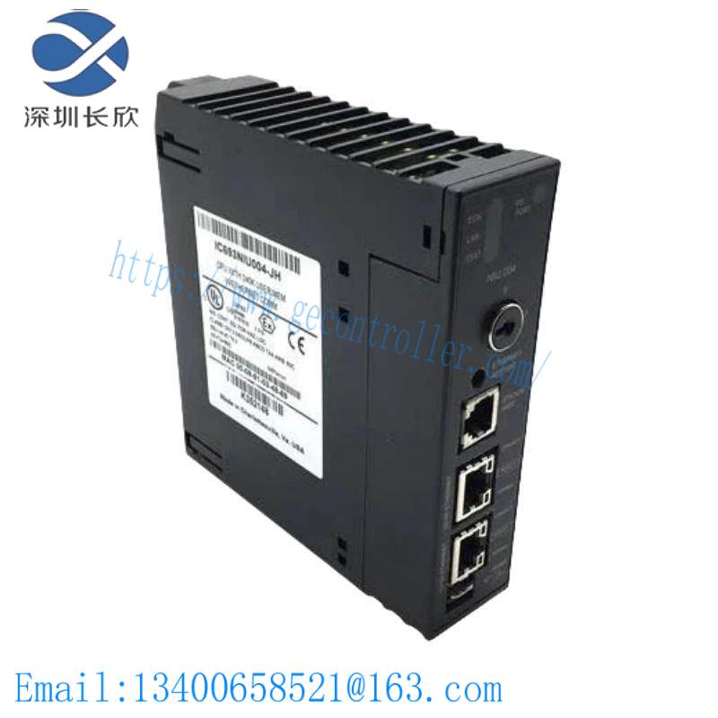GE IC693NIU004 Ethernet Network Interface Unit